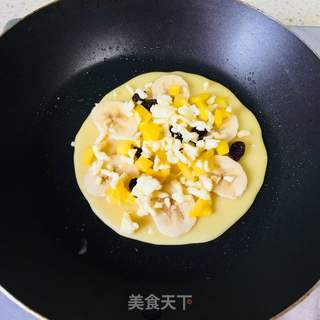 宝宝水果披萨的做法步骤:10