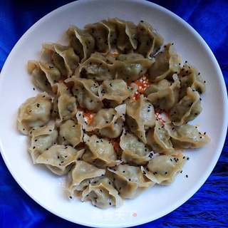 荞麦豇豆煎饺的做法步骤:8