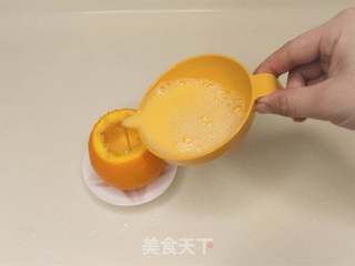 香橙蛋羹,甜甜的蛋的做法步骤:5