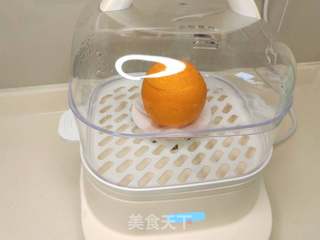 香橙蛋羹,甜甜的蛋的做法步骤:6