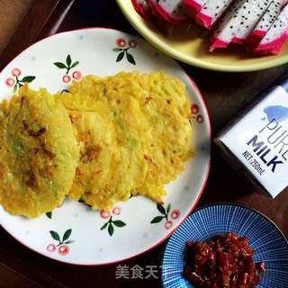 包菜鸡蛋饼的做法步骤：10