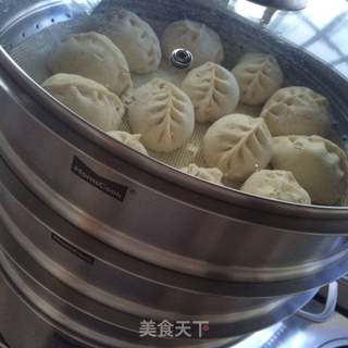 孜然牛肉包的做法步骤:14