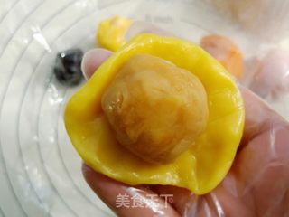 维尼冰皮月饼的做法步骤:10