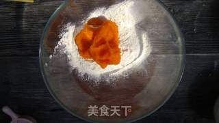 南瓜青菜饺子的做法步骤:2