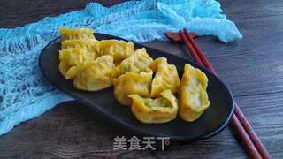 南瓜青菜饺子的做法步骤:16