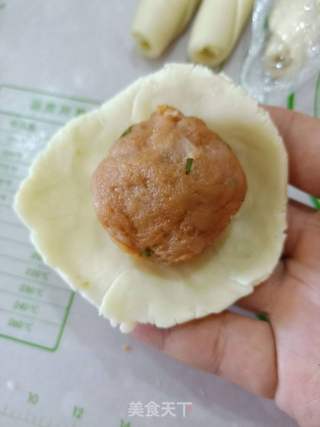 苏式月饼——鲜肉酥的做法步骤:14