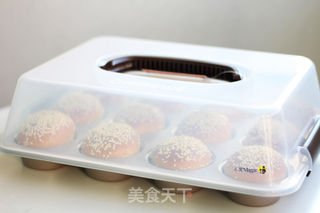 蜜汁叉烧餐包的做法步骤:20