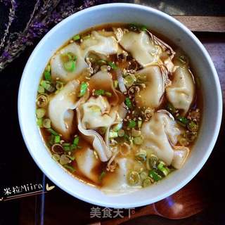 酸汤馄饨的做法步骤:12