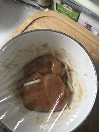 照烧鸡排蔬菜饭的做法步骤:8