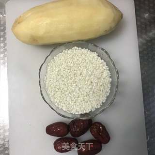糯米莲藕的做法步骤：1