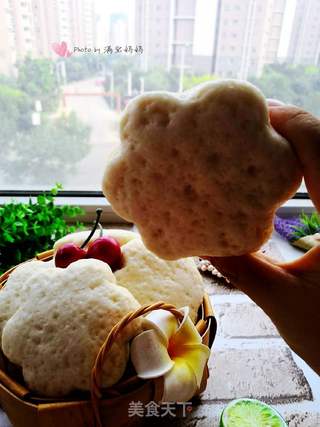 豆渣花朵馒头的做法步骤：11