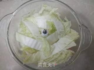 #发面猪油渣白菜馅饼的做法图解4