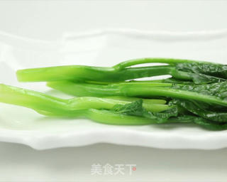 白灼菜心的做法步骤:4
