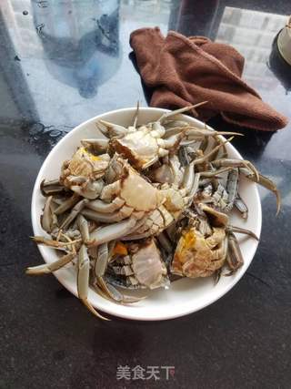 面拖蟹的做法步骤:2