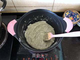黑芝麻干果雪花酥的做法步骤:7