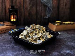 黑芝麻干果雪花酥的做法步骤：11