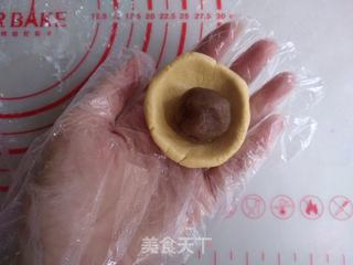 南瓜蒸月饼的做法步骤:7