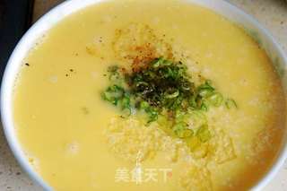 甜玉米火腿鸡蛋羹的做法步骤:4