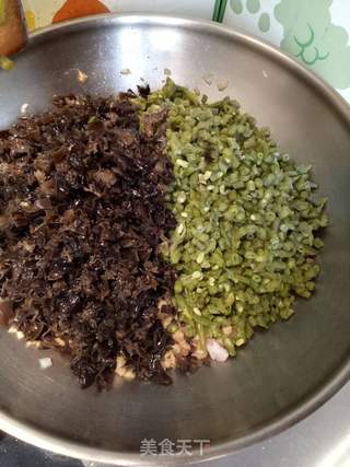 豆角猪肉饺子的做法步骤:6