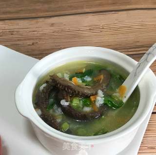 时蔬海参粥的做法步骤:23
