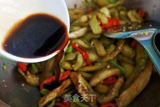 鱼香茄条的做法步骤:7