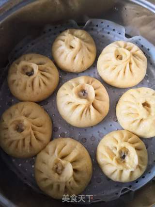 木耳鲜肉南瓜包的做法步骤:16