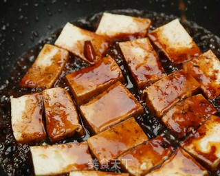 红烧豆腐的做法步骤:5