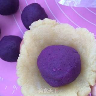 紫薯月饼的做法步骤:6