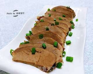 卤猪心的做法步骤:7