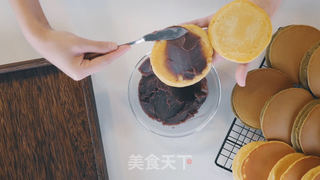铜锣烧【初味日记】的做法步骤:8