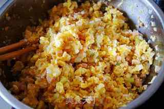 白菜杏鲍菇鸡蛋馅水饺的做法步骤:7
