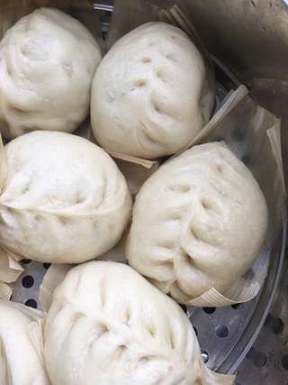 西兰花嫩芽海参肉包的做法步骤:21