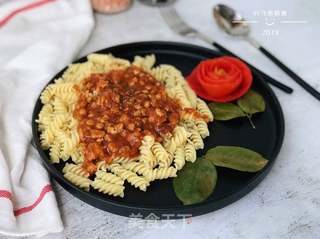 番茄肉酱意面的做法步骤:17