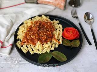 番茄肉酱意面的做法步骤:12