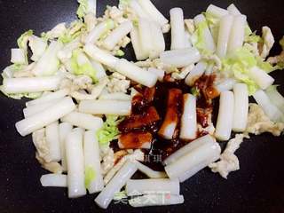 快手炒年糕的做法步骤:10