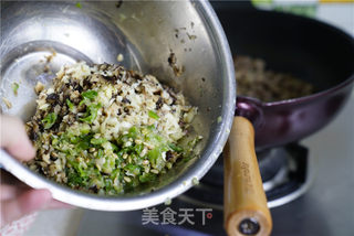 香菇豆角牛肉酱的做法步骤:4