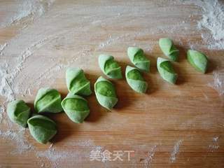 银芽翡翠肉饺的做法步骤:13
