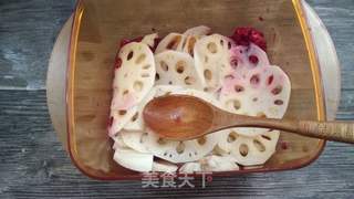 果汁藕片的做法步骤:6