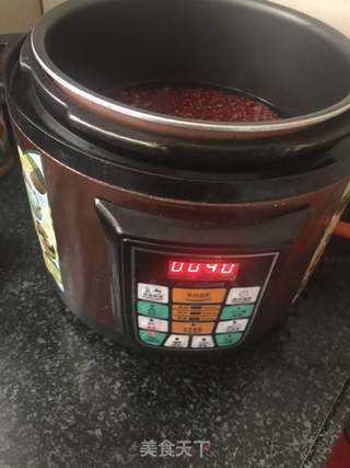 红豆沙的做法步骤:2