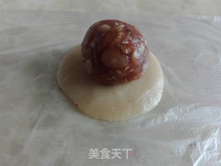 五仁叉烧月饼的做法步骤:4