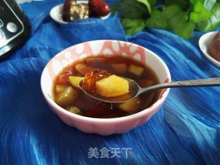 桃胶番薯红枣羹的做法步骤:9