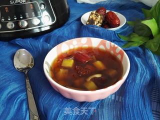 桃胶番薯红枣羹的做法步骤:10