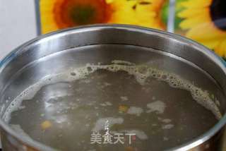 红薯枸杞黑小米粥的做法步骤:5