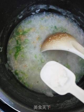 蛤蜊秋葵粥的做法步骤:10