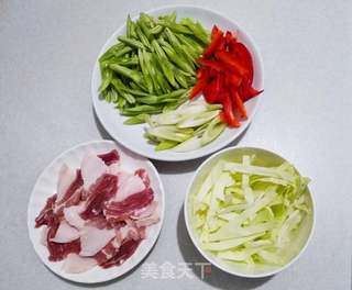 豆角焖面的做法步骤:2