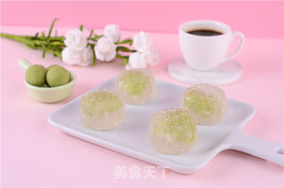 水晶班兰月饼的做法步骤:14