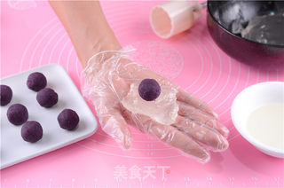 水晶紫薯月饼的做法步骤:10