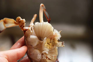 葱姜炒螃蟹的做法步骤:3