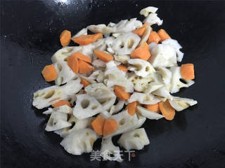 糖醋莲藕的做法步骤:4