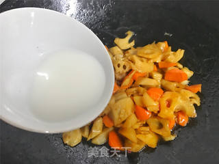 糖醋莲藕的做法步骤:6